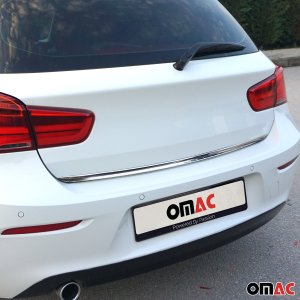 BMW 1 SERIES F20 F21 Tailgate Trim - Omac - S.Steel - Gloss Silver - '12-'19